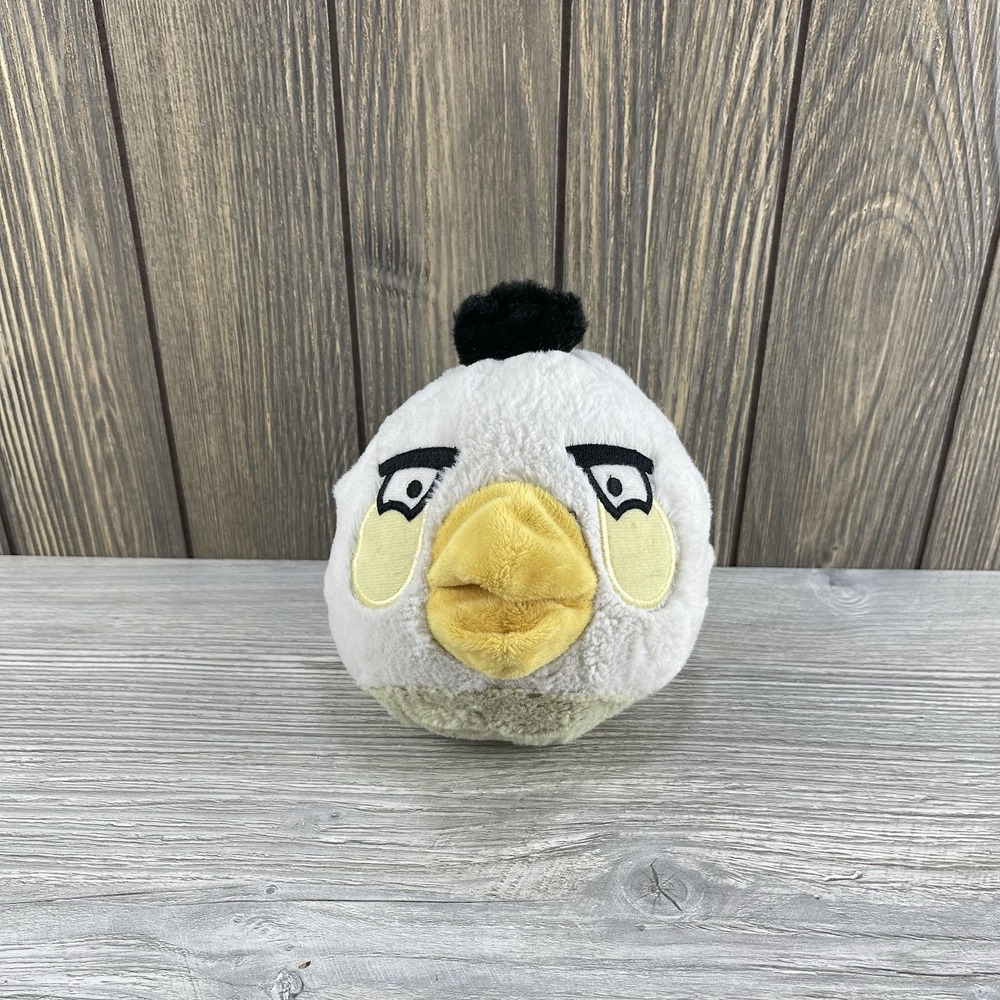 Angry Birds Matilda Plush White Bird Rovio 2010 No Sound